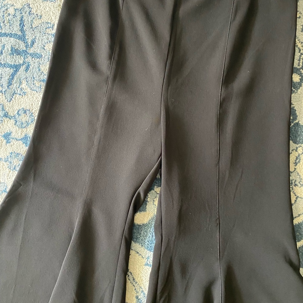 Anthropologie Black Flare Pants - Picture 7 of 10